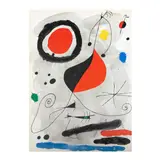 Sin título by Joan Miró, 1964, Litografía sin número de tiraje, offered May 2023