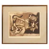 Rodolfo Nieto, Untitled, Grabado al aguafuerte E / A H.C