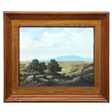 Sin título (paisaje) by Miguel Ángel Oropeza, Óleo sobre tela, offered May 2023