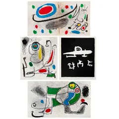 Sin título de Miró Fondation Maeght by Joan Miró, 1968, Litografías sin número de tiraje, offered Apr 2023