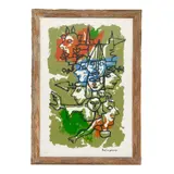 René Portocarrero, Untitled, Serigrafía 121 / 150
