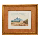 Pico de Orizaba by Velasco Vitali, Acuarela sobre papel, offered Apr 2023