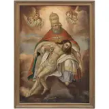 Padre Compasivo, MÉXICO, SIGLO XVIII, Óleo sobre tela
