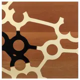 Fernando Pacheco, Azar 10, 2015, Acrílico sobre madera