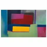 Jorge Flores, Interior liberado, 1992, Mixta sobre triplay