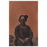 Rafael Coronel, Tía Chona, Óleo sobre tela