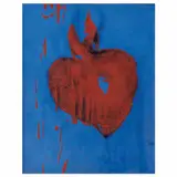 Carmen Parra, Mi corazón deshecho entre tus manos, Acrílico sobre tela