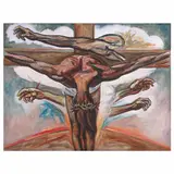 Raúl Anguiano, Crucifixión