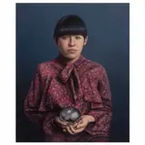 César Córdova, Liliana, Óleo sobre madera