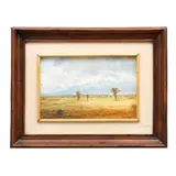Federico Tenorio, Paisaje, Óleo sobre tela