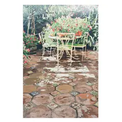 David Lloyd Glove, The enchanted patio, Serigrafía 94 / 150
