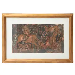 Luis Zárate, Diablos, Grabado al aguafuerte P.A. 3 /3