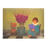 Antonio González Orozco, Sin título (niño con flores)