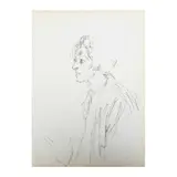 Sin título by Alberto Giacometti, 1964, Litografía sin número de tiraje, offered Mar 2023