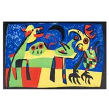 Le chien aboyant à la lune by Joan Miró, 1952, Litografía sin número de tiraje, doble vista, offered Mar 2023