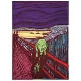 IIIA.58 (d): The scream (After Munch) by Andy Warhol, Serigrafía 107 / 1500, offered Mar 2023
