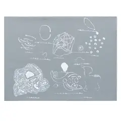 Eduardo Abaroa, Especímenes fantasma I, 2022, Acrílico sobre tela
