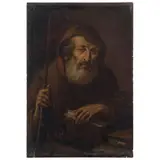 MÉXICO, SIGLO XIX by San Francisco de Paula, Óleo sobre tela, offered Feb 2023
