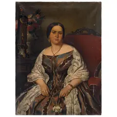 Pelegrí Clavé, BARCELONA, (1810-1880), Óleo sobre tela
