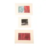 Nunik Sauret, Untitled, Grabados al aguatinta sin número de tiraje