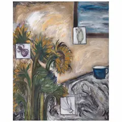 Marisa Boullosa, Siglo de vida II, 1999, Óleo sobre tela