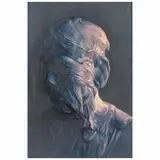 Ivan Alifan, Maska Skorbi (the mask), Óleo sobre tela