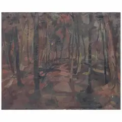 Bosque by Vlady Kibalchich Russakov, Óleo sobre tela, offered Feb 2023