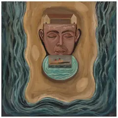 Gustavo Monroy, Recuerdo, 1999, Óleo y collage sobre tela
