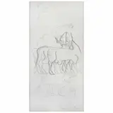 Francisco Toledo, Toros, Lápiz de grafito sobre papel
