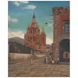 San Miguel de Allende by Guillermo Gomez Mayorga, Óleo sobre tela, offered Feb 2023