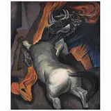 Conquista by José Reyes Meza, Óleo sobre tela, offered Feb 2023