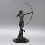 Diana Cazadora, SIGLO XX, Bronce, patinado en color marrón