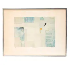 Tierra y Mar by Marilyn Tamkin, Grabado al aguafuerte e intaglio 40 / 150, offered Feb 2023