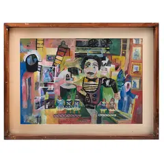 Untitled by H. Lassi, Mixta sobre papel, offered Jan 2023