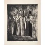 Lola Cueto, Untitled, Grabado al aguafuerte y aguatinta sin número de tiraje