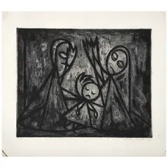 Lola Cueto, Untitled, Grabado al aguafuerte y aguatinta 8 / 25