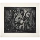 Lola Cueto, Untitled, Grabado al aguafuerte y aguatinta 8 / 25