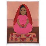 Gustavo Montoya, La sandía, de la serie Niños Mexicanos, Serigrafía 76 / 250 P. C