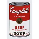 II.49: Campbell's Soup I, Beef by Andy Warhol, Serigrafía sin número de tiraje, offered Jan 2023