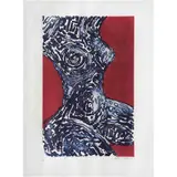 Torso azul by Emiliano Gironella Parra, Xilografía y grabado al aguatinta P / T, offered Jan 2023