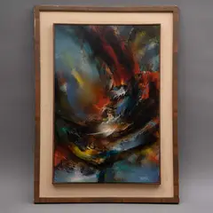 Primavera by Leonardo Nierman, Acrílico sobre fibracel, offered Jan 2023