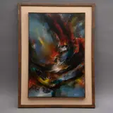 Primavera by Leonardo Nierman, Acrílico sobre fibracel, offered Jan 2023