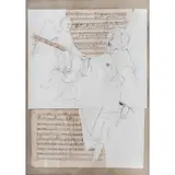 Carmen Parra, Untitled, Lápiz de grafito y collage sobre papel