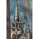 Raúl Anguiano, Torre de la catedral de Nuestra Señora de Ruan