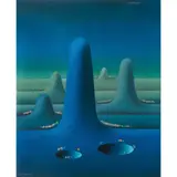 Kurt Larisch, Quo Vadis - Opus 372, Q-126, Acrílico sobre tela