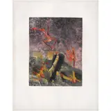 Roberto Matta, Morado con verde, Grabado 23 / 100