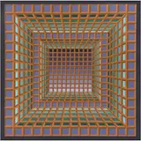 Victor Vasarely, London Dx, Serigrafía XCIII / CL
