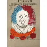 De la carpeta Portraits Imaginaires (Retratos imaginarios) by Pablo Picasso, 1969, Litografía sin número de tiraje, offered Oct 2022