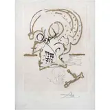 Insomnia (Insomnia) by Salvador Dalí, Grabado al aguafuerte intervenido sobre papel japonés CLXXX / CC, offered Oct 2022