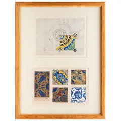 DISEÑO GEOMÉTRICO by Émile Bénard, 1927, Mixta sobre papel, offered Oct 2022